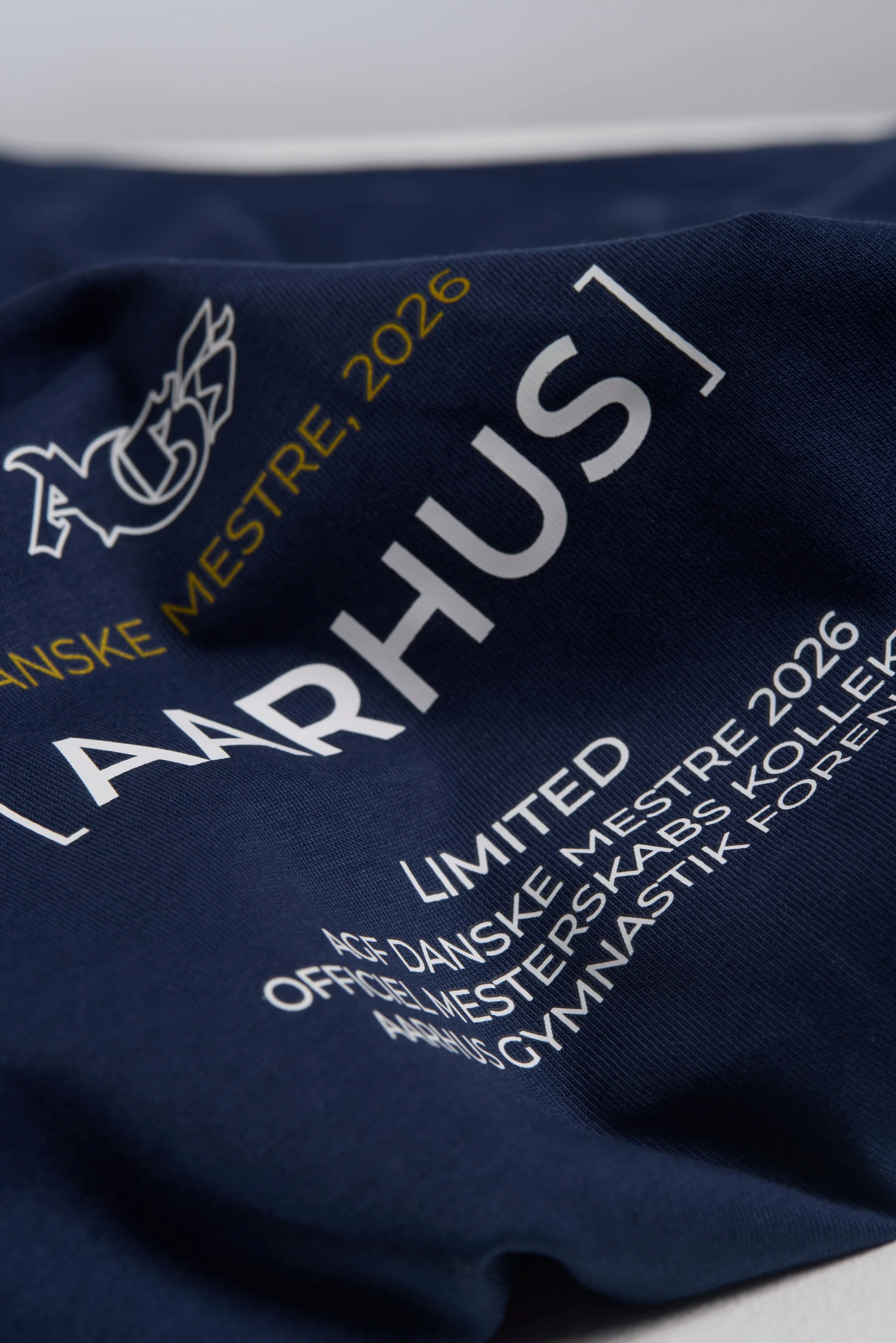 AGF Danske Mestre 2026 Autograf T-Shirt Blå - Image 3