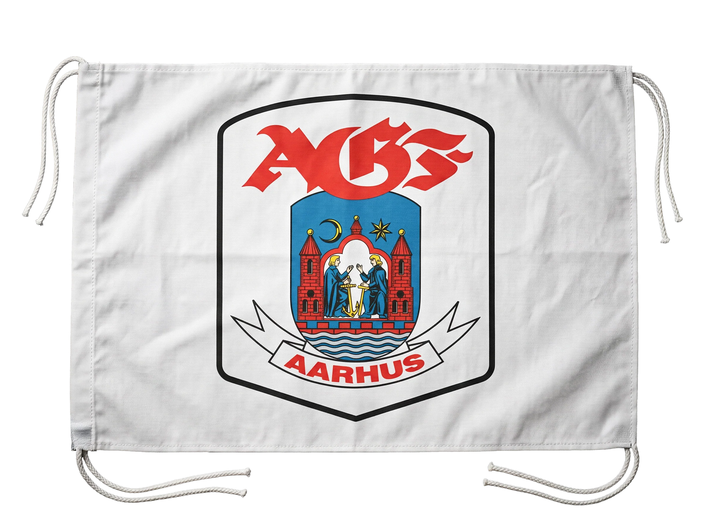 AGF Flag Med Snor m. Våbenskjold 100x150cm - Image 2