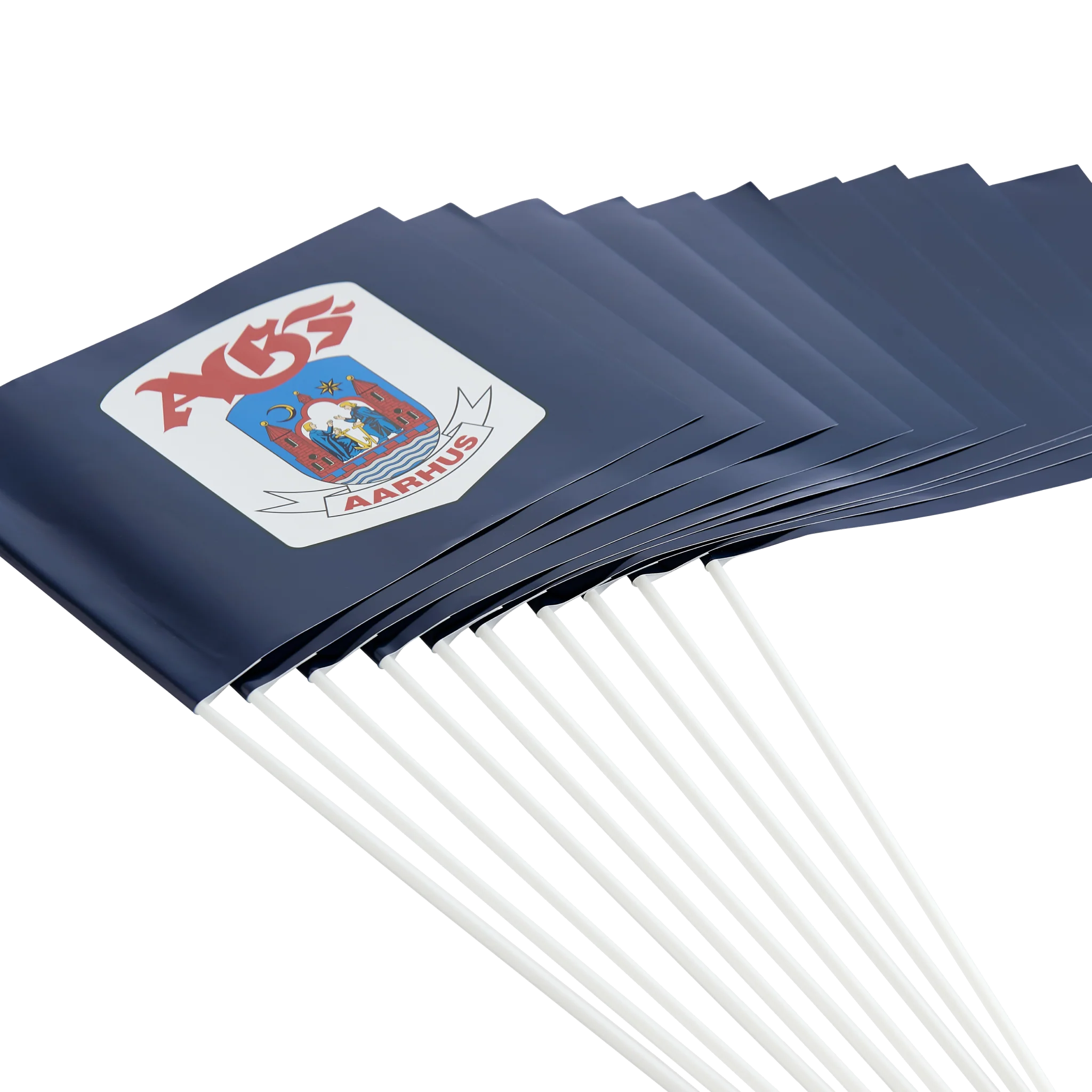 AGF Papir Flag 10 stk - Blå - Image 2