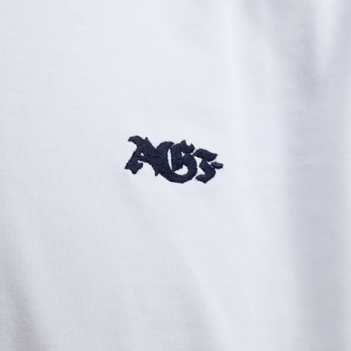 AGF Polo med broderet logo - Hvid - Image 2